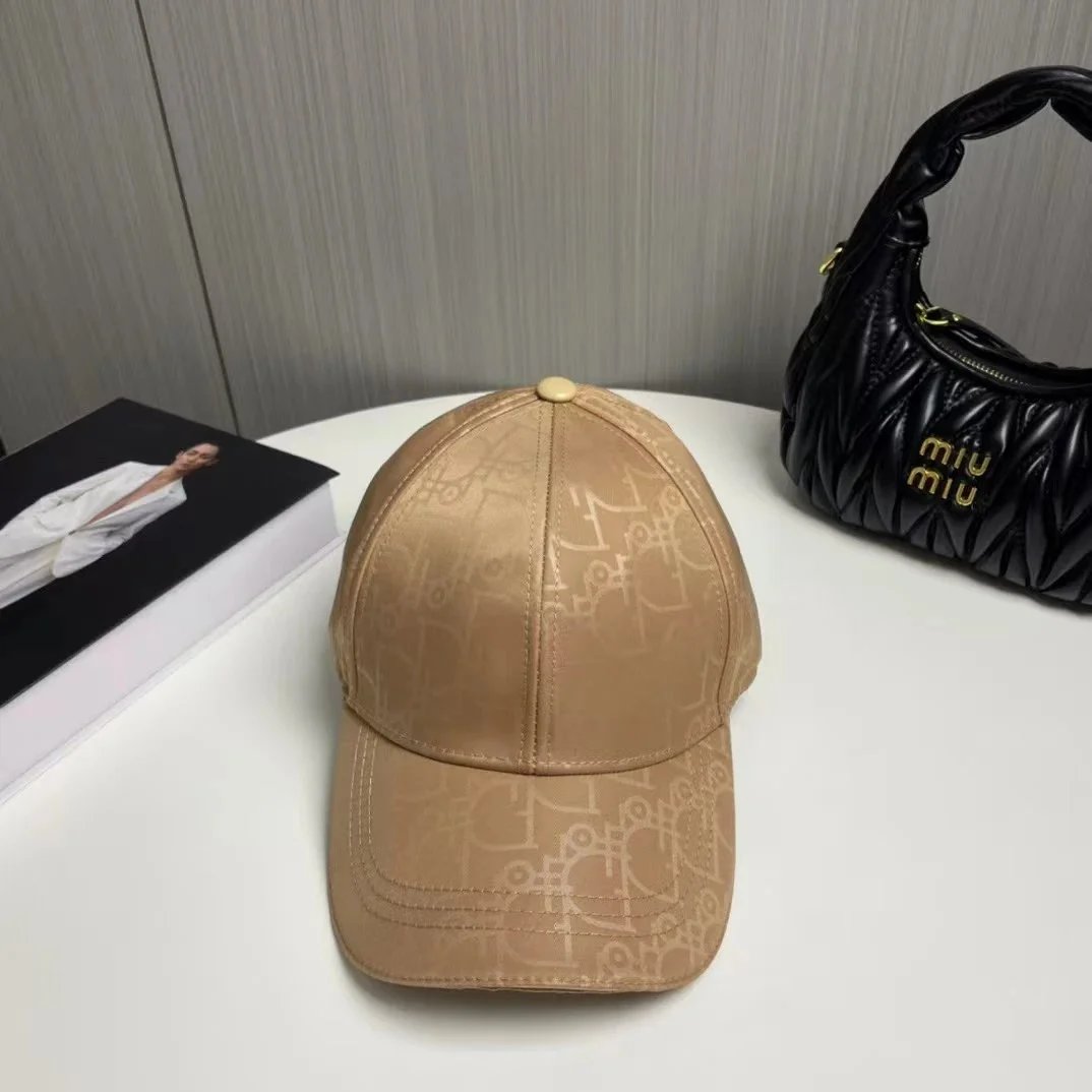 Dior Hats Oblique Monogram Baseball Cap with Leather Brim image 12