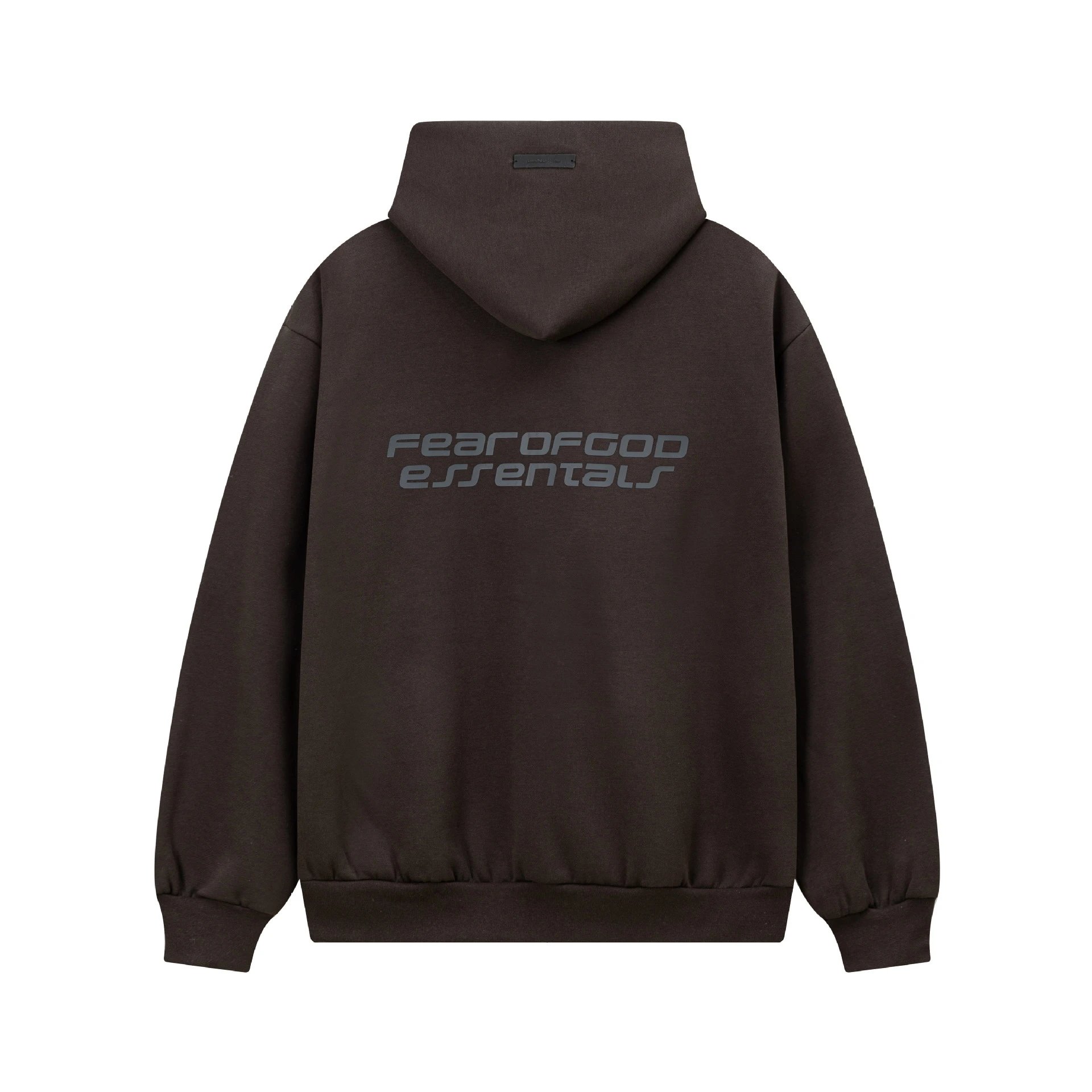 Fear of God Hoodies & Sweatshirts Essentials Logo Hooded Sweatshirt — Dark brown 2283