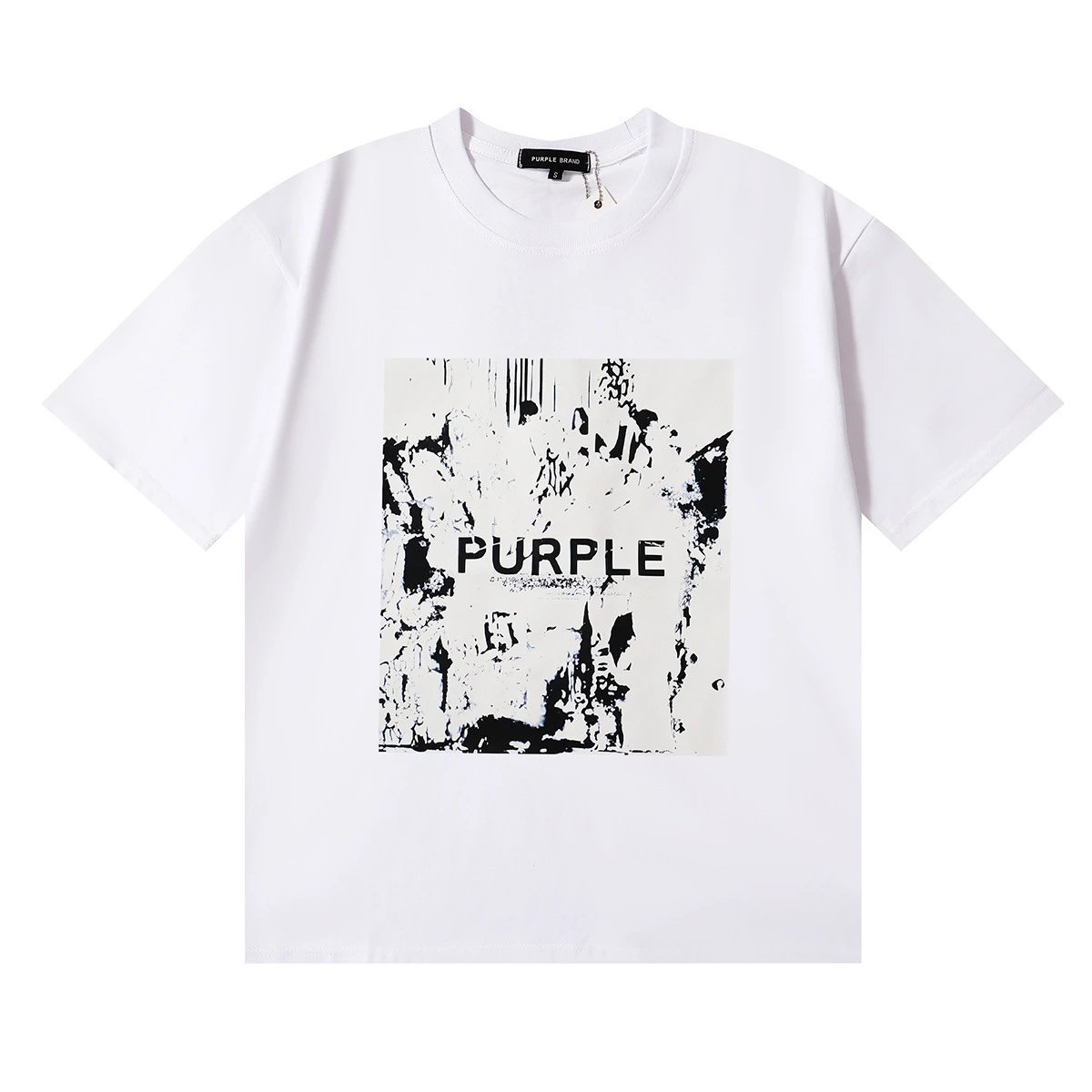 Purple Brand T-Shirts Graphic Print Short-Sleeve T-Shirt — 24