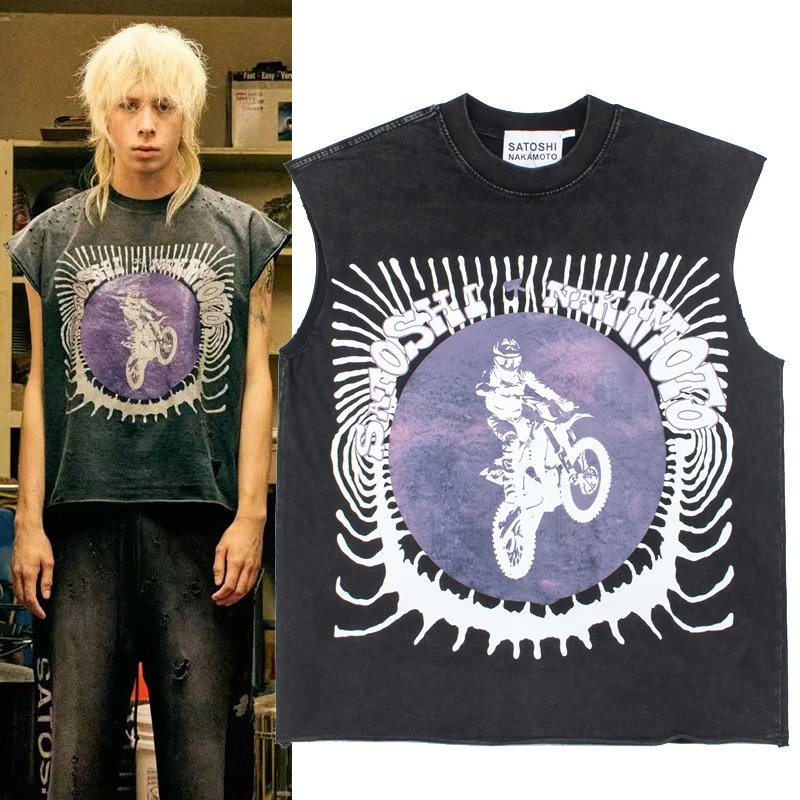 Satoshi Nakamoto T-Shirts Graphic studded T-Shirt — CZ9709
