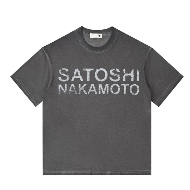 Satoshi Nakamoto T-Shirts Graphic studded T-Shirt product detail image 34