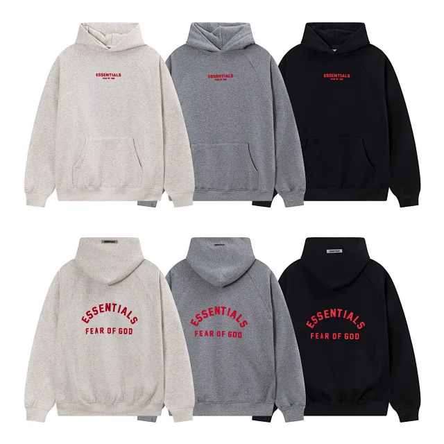 Fear of God Hoodies & Sweatshirts Essentials Logo Hooded Sweatshirt product detail image 16