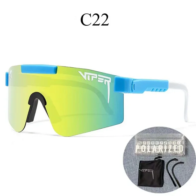Unbranded Eyewear KD166 Polarized Shield Sunglasses product detail image 21