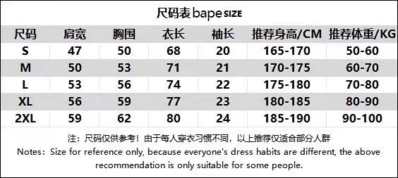 BAPE T-Shirts Short-Sleeve Ape Head Graphic product detail image 6