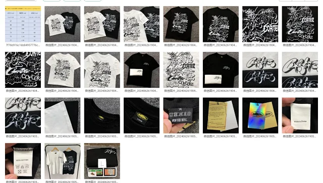 Corteiz T-Shirts Short-Sleeve Graphic Crew-Neck T-Shirt product detail image 13