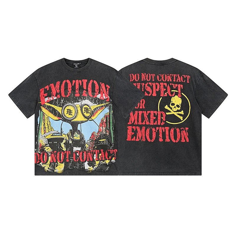 Emotion T-Shirts Graphic Print — 0011