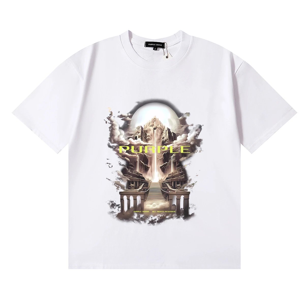 Purple Brand T-Shirts Graphic Print — 3061-2