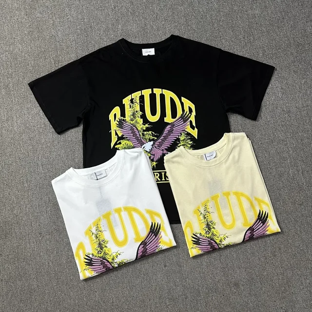 Rhude T-Shirts Tiger Graphic product detail image 9