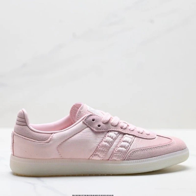 Unbranded Sneakers Low-top three-stripe — Pink