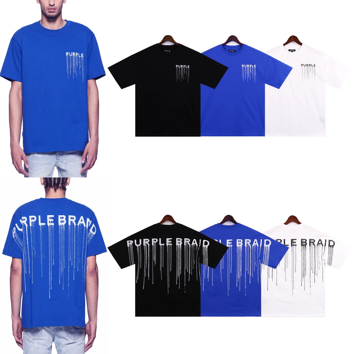 Purple Brand T-Shirts Graphic Print image 2