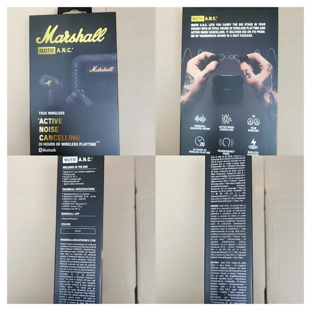 Marshall Headphones Motif A.N.C. True Wireless Earbuds product detail image 5