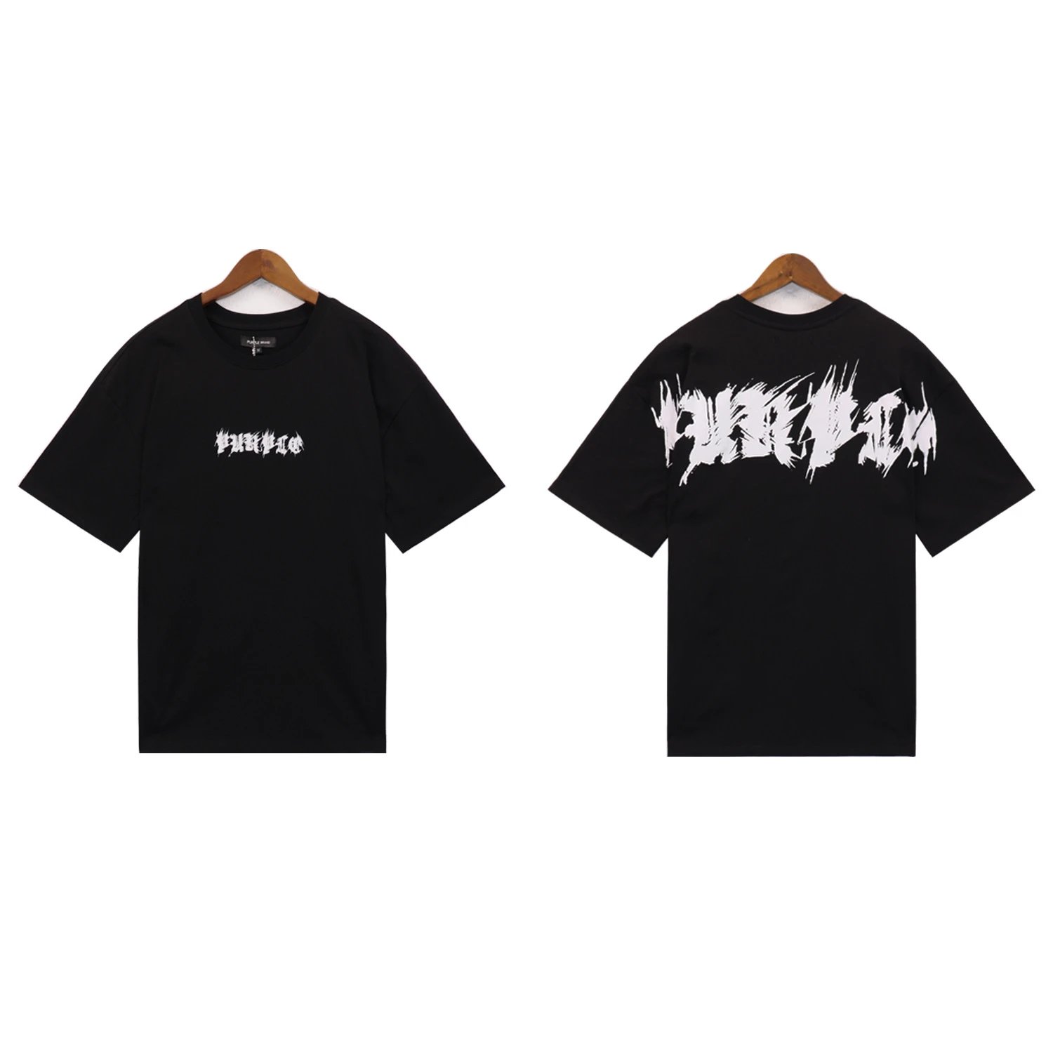 Purple Brand T-Shirts Graphic Print — 2336 black