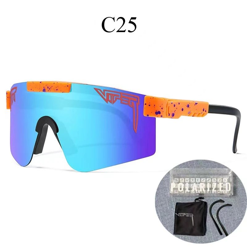 Unbranded Eyewear KD166 Polarized Shield Sunglasses — C25