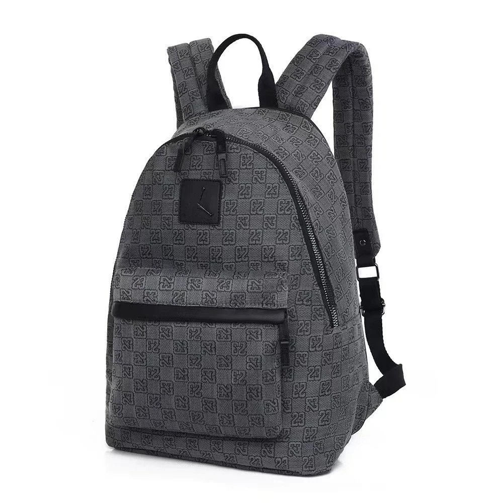 Design Mini Backpack Beige with Brown Accents Casual Backpack - 20