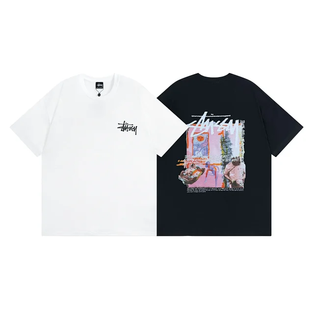 Stüssy T-Shirts Short-Sleeve Graphic Print product detail image 2