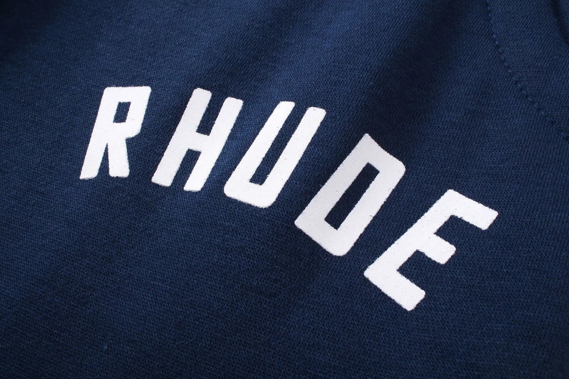 Rhude East Hampton Half-Zip Pullover Red Beige Jacket - 31