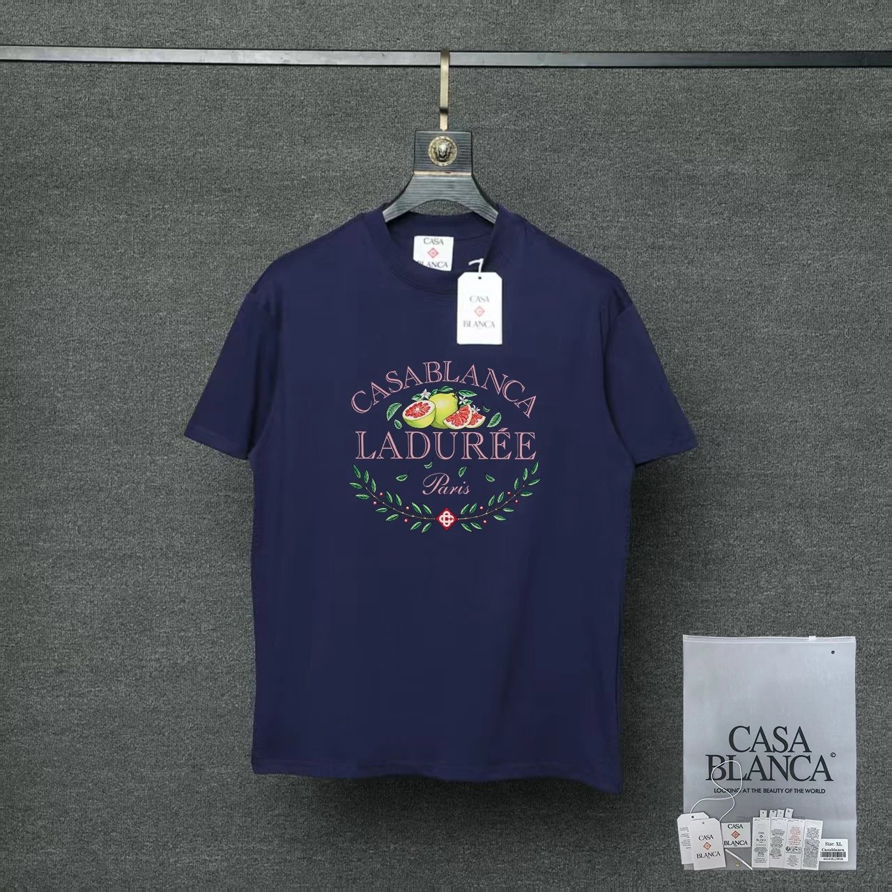 Casa Blanca T-Shirts Ladurée Graphic — 2 Sapphire blue