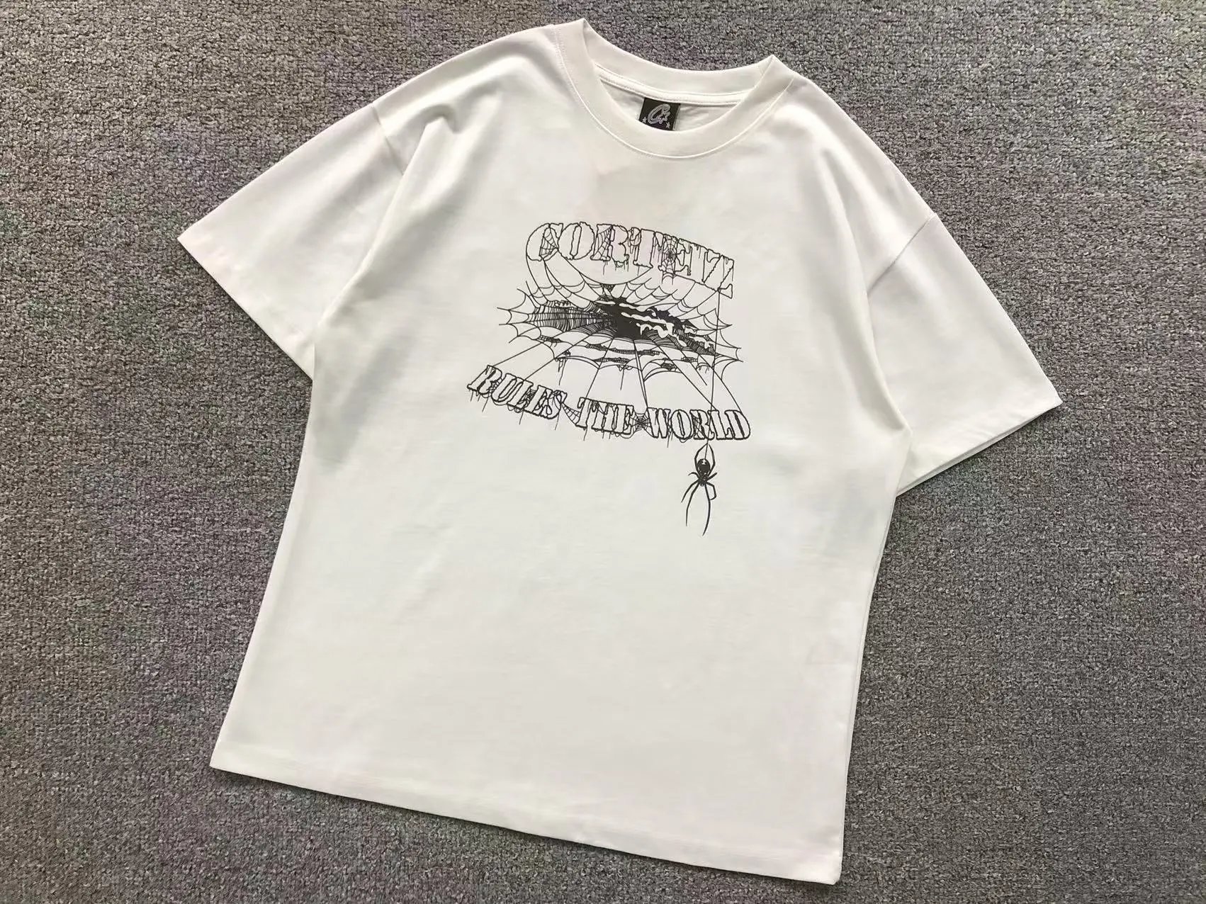 Corteiz T-Shirts Short-Sleeve Graphic Crew-Neck T-Shirt — 14