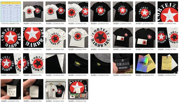 Corteiz T-Shirts Short-Sleeve Graphic Crew-Neck T-Shirt product detail image 14