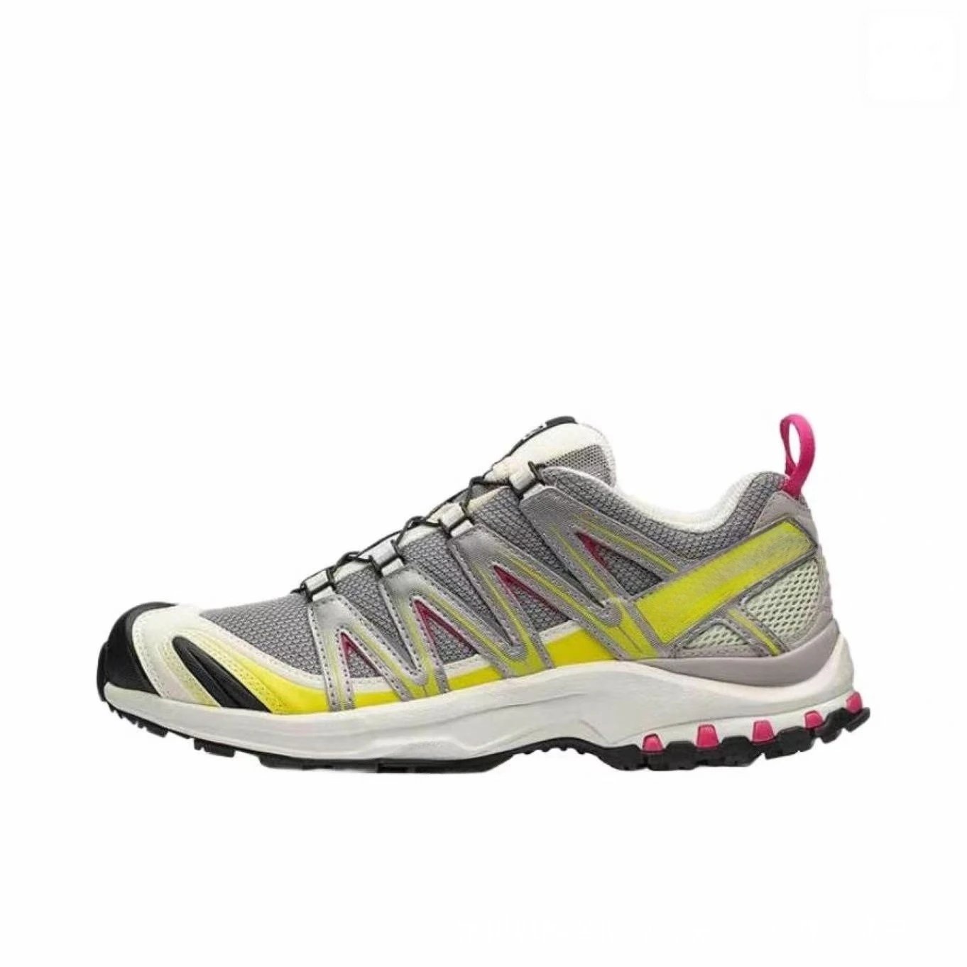 Salomon Multiple trail shoe designs — 3 D Shark Yellow