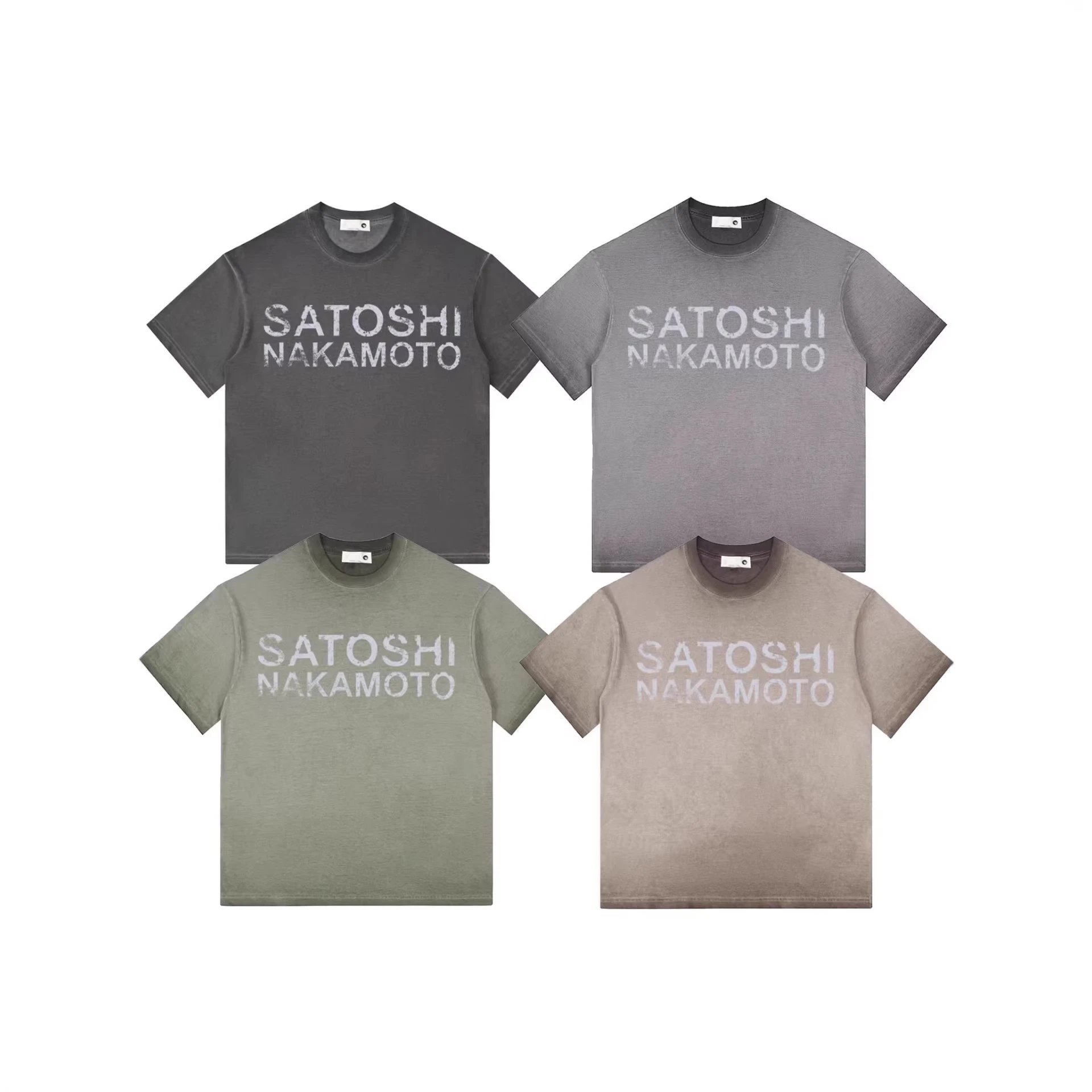 Satoshi Nakamoto T-Shirts Graphic studded T-Shirt image 5