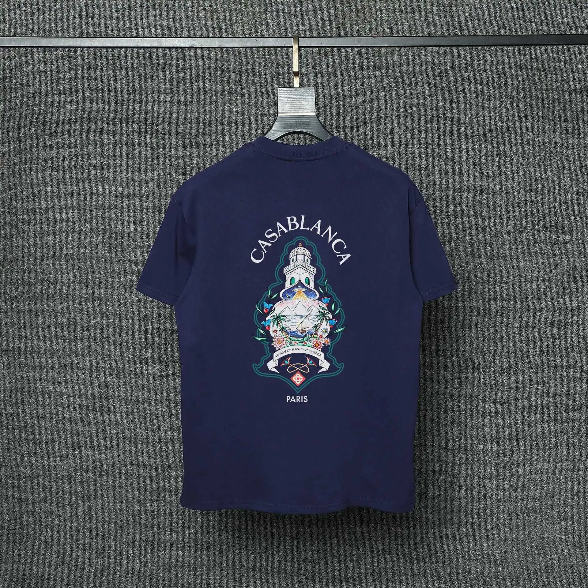 Casa Blanca T-Shirts Ladurée Graphic — 9 Sapphire blue