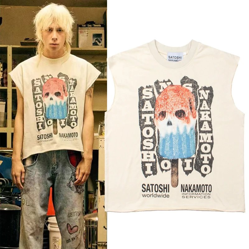 Satoshi Nakamoto T-Shirts Graphic studded T-Shirt — CZ9712