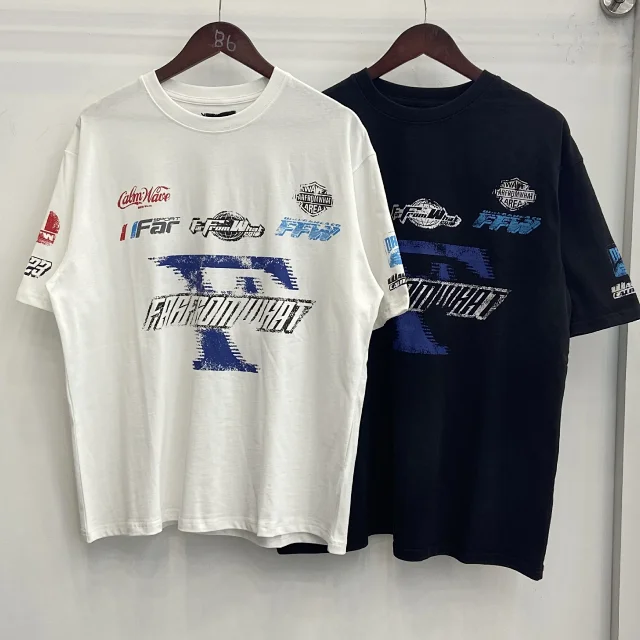 FARFROMWHAT T-Shirts Oversized graphic print product detail image 6