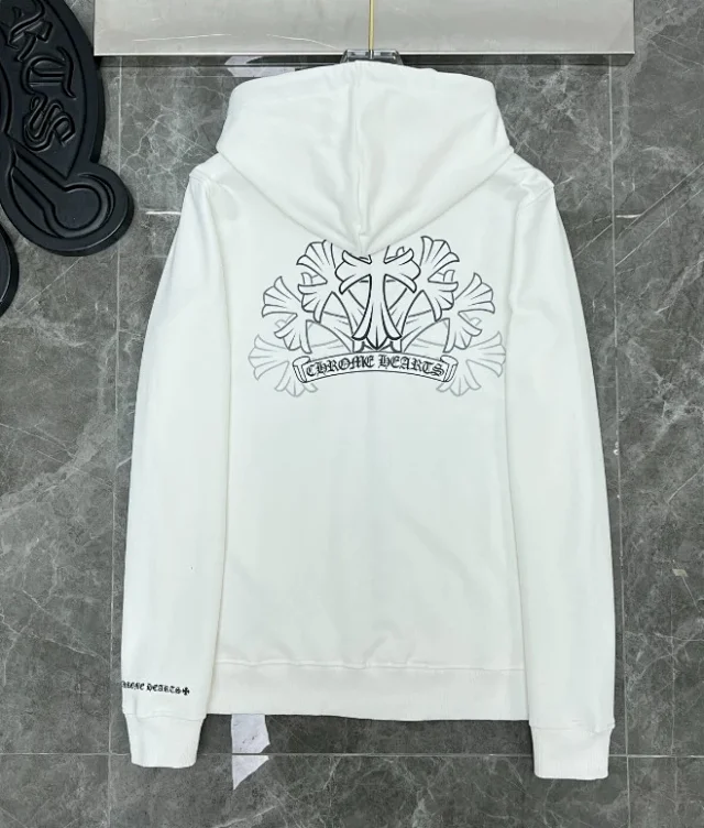 Chrome Hearts Hoodies & Sweatshirts Zip-Up with Cross Graphics product detail image 22