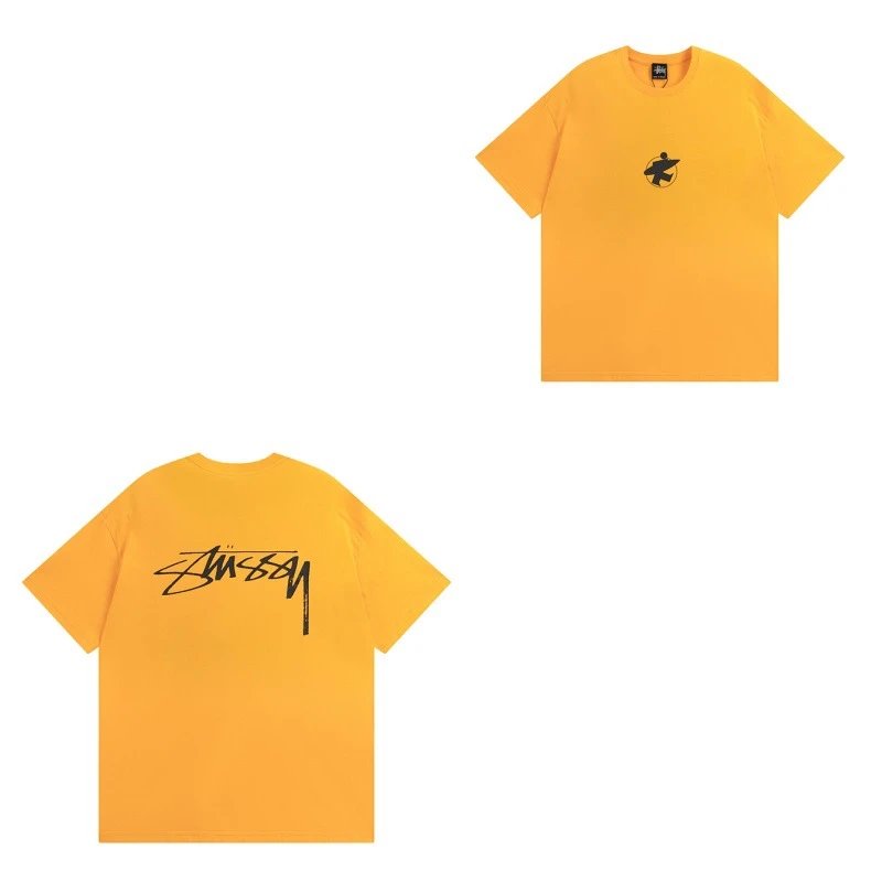 Stüssy T-Shirts TS3K-1 Dice Graphic — 957 Yellow