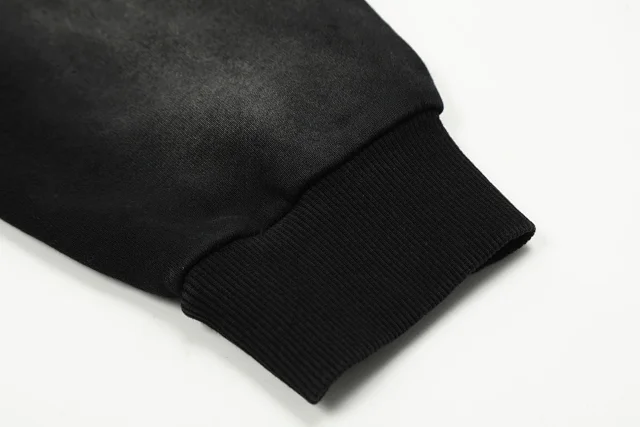 Unbranded Hoodies & Sweatshirts Washed Graphic Pullover Hoodie product detail image 7
