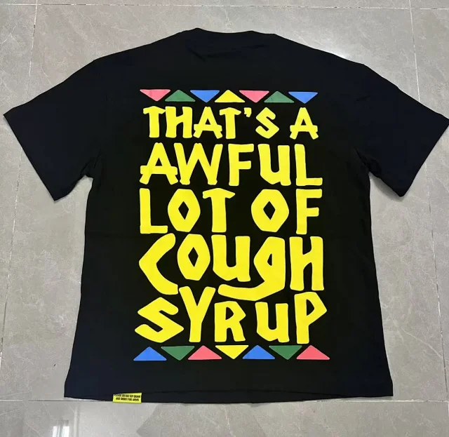 That's a Awful Lot of Cough Syrup T-Shirts Graphic Print product detail image 8