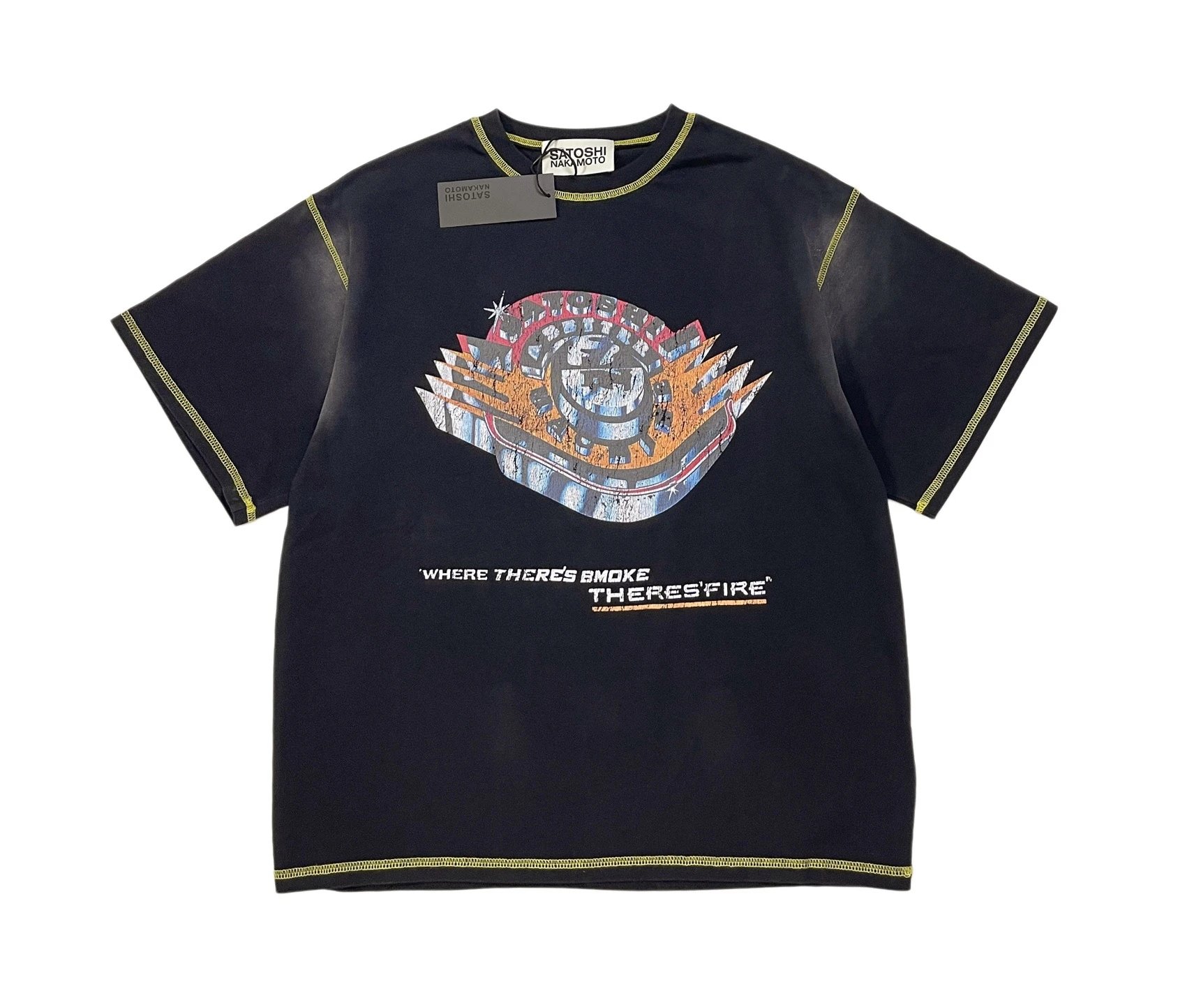 Satoshi Nakamoto T-Shirts Graphic studded T-Shirt — Giant 3162