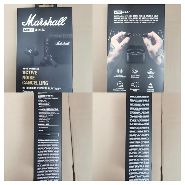 Marshall Headphones Motif A.N.C. True Wireless Earbuds product detail image 6