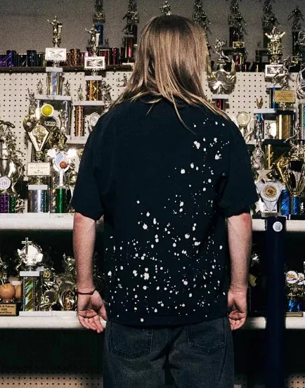 Satoshi Nakamoto T-Shirts Graphic studded T-Shirt product detail image 7