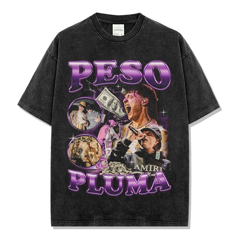 Peso Pluma Printed Short-Sleev