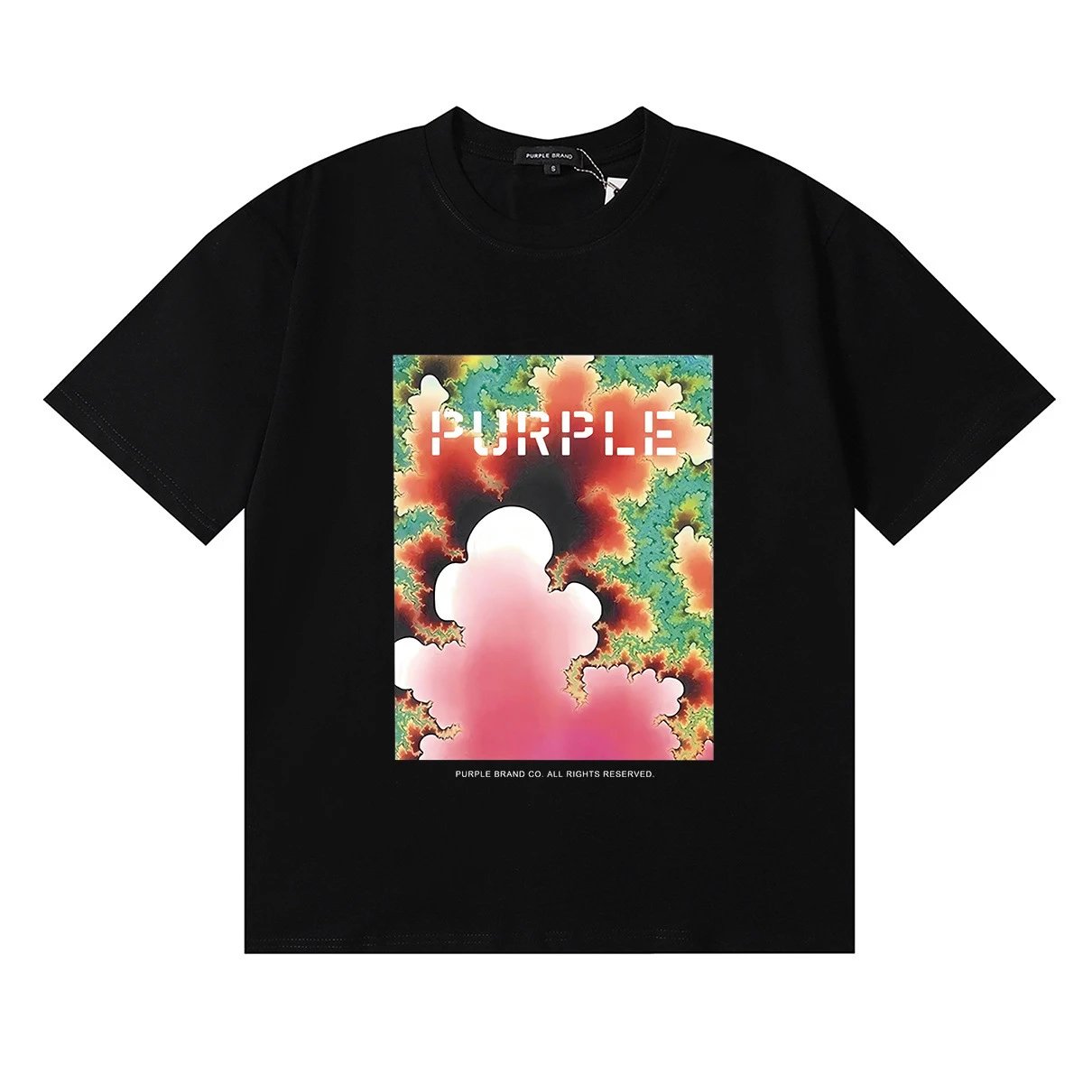 Purple Brand T-Shirts Graphic Print — 3057-1
