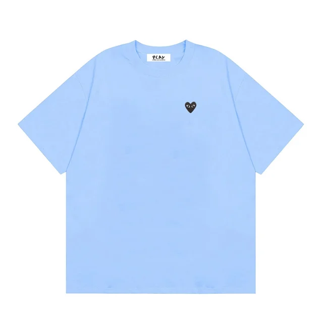 Comme des Garçons T-Shirts PLAY multi-heart print product detail image 7