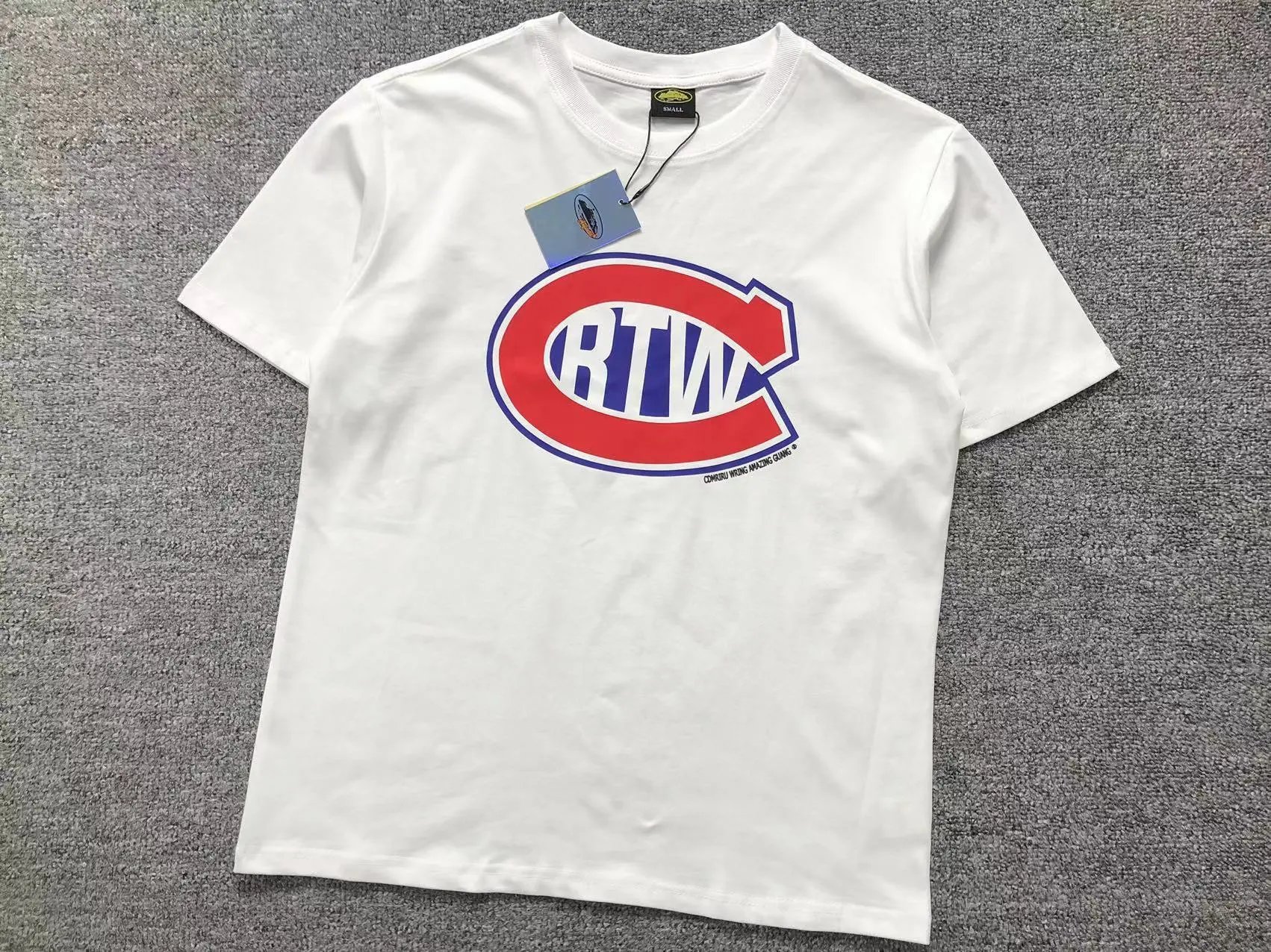 Corteiz T-Shirts Short-Sleeve Graphic Crew-Neck T-Shirt — 30