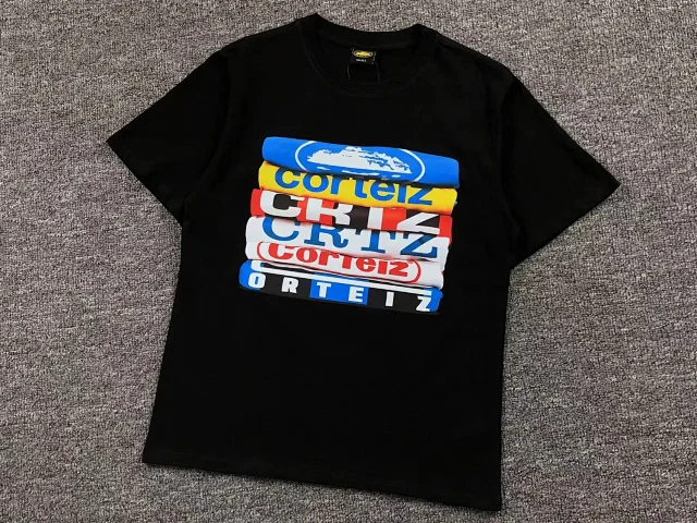 Corteiz T-Shirts Short-Sleeve Graphic Crew-Neck T-Shirt product detail image 4