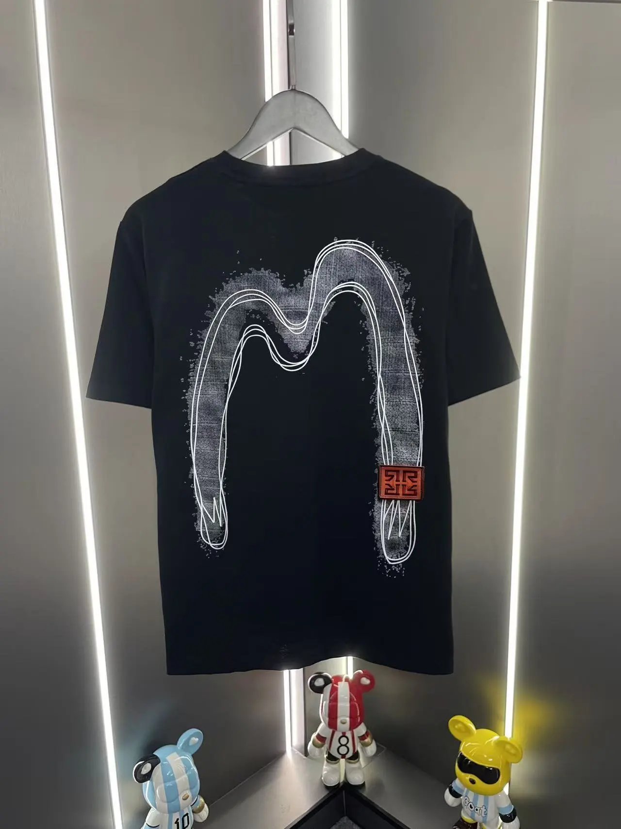 Evisu T-Shirts Graphic-print crew-neck — 12 black