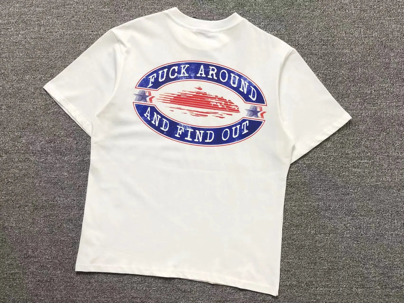 Corteiz T-Shirts Graphic Print — 312 white