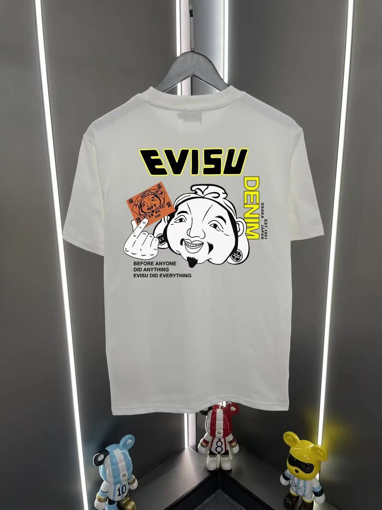 Evisu T-Shirts Graphic-print crew-neck — 14 white