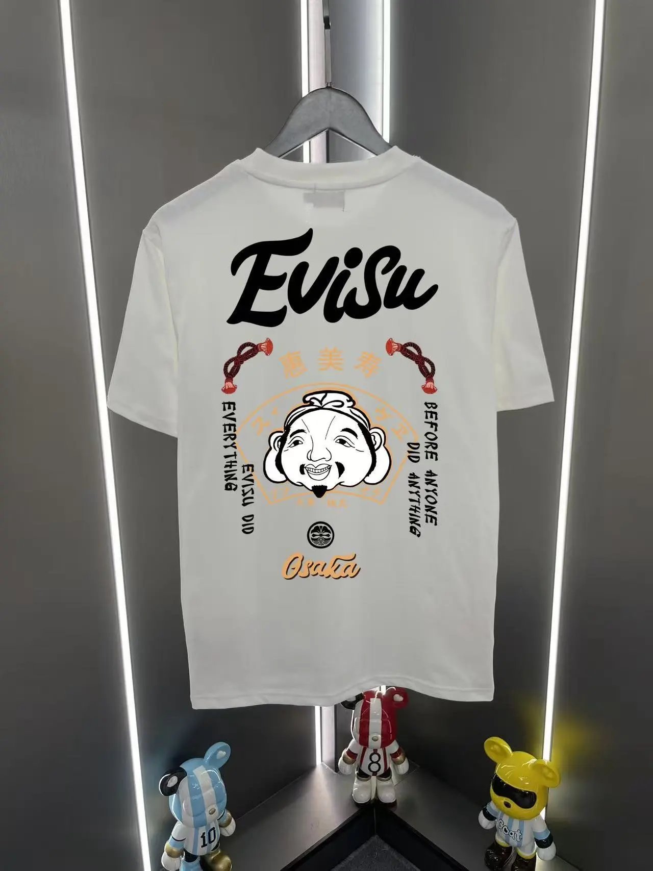 Evisu T-Shirts Graphic-print crew-neck — 16 white