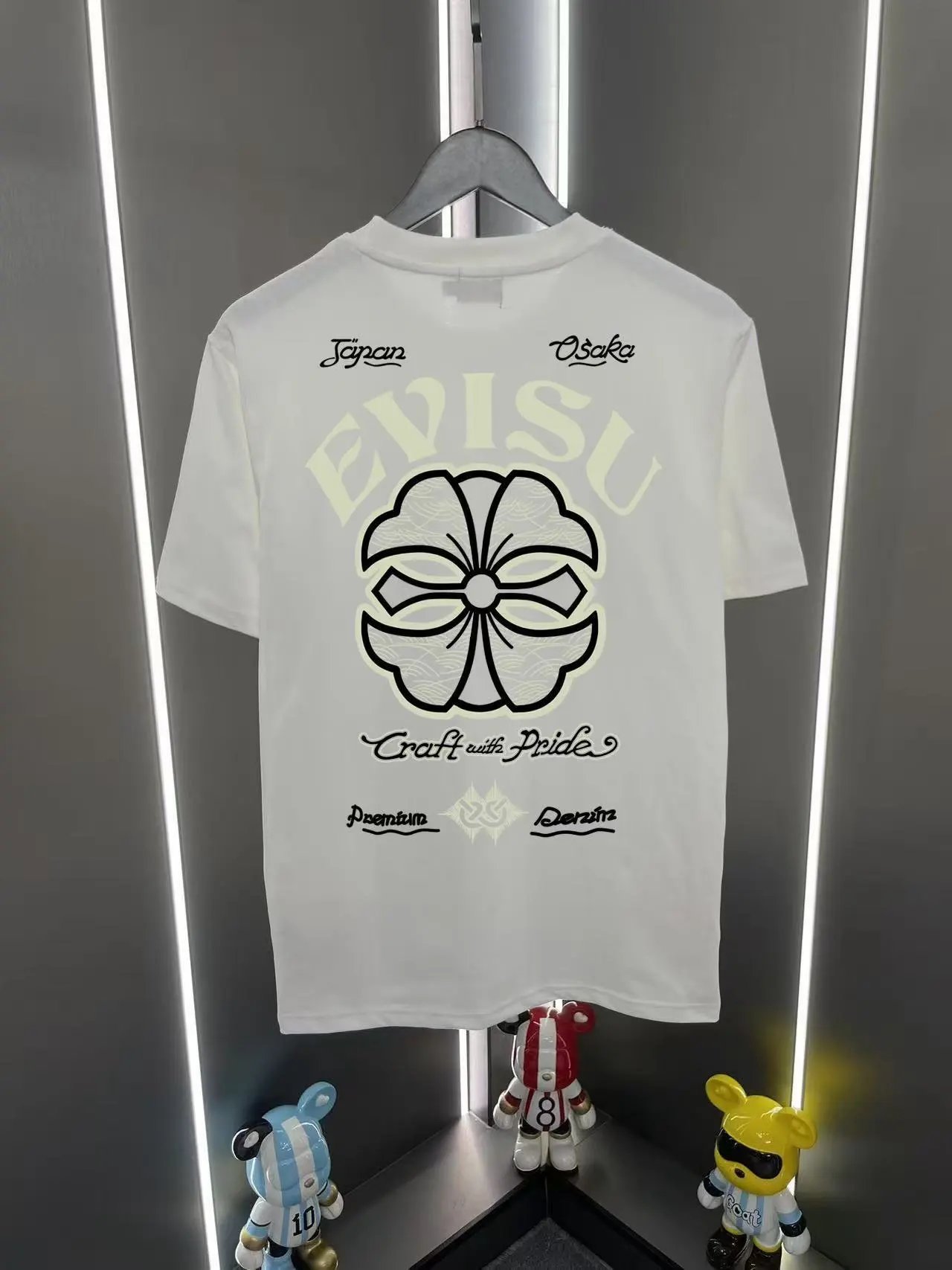 Evisu T-Shirts Graphic-print crew-neck — 18 white