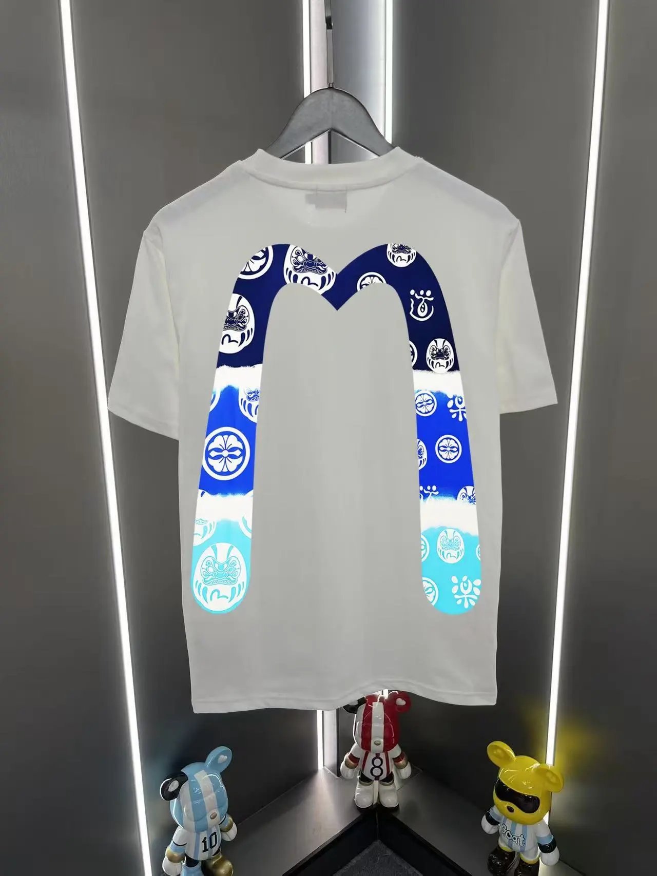 Evisu T-Shirts Graphic-print crew-neck — 20 white