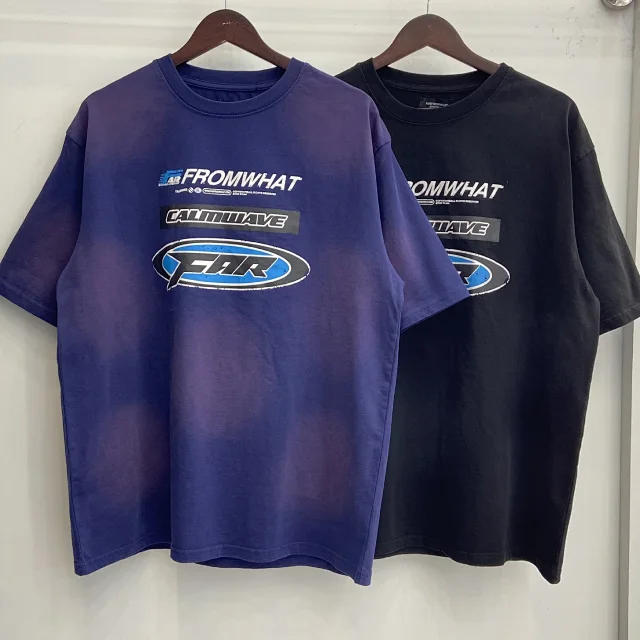 FARFROMWHAT T-Shirts Oversized graphic print product detail image 4