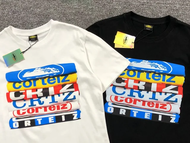 Corteiz T-Shirts Short-Sleeve Graphic Crew-Neck T-Shirt product detail image 3