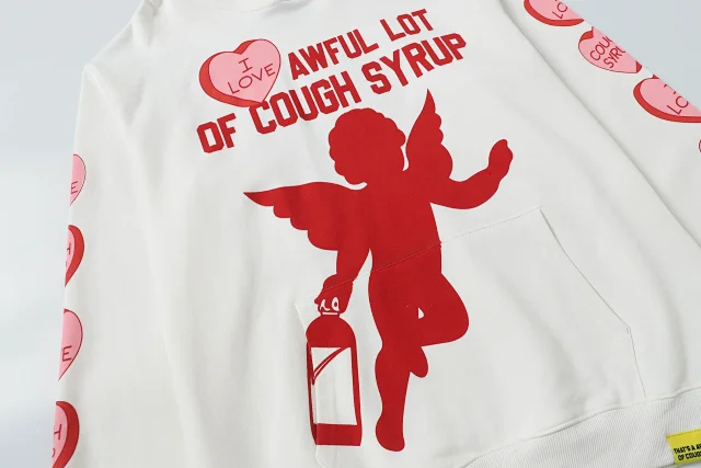 Deno Studio Hoodies & Sweatshirts That's a Awful Lot of Cough Syrup Graphic Pullover Hoodie product detail image 31