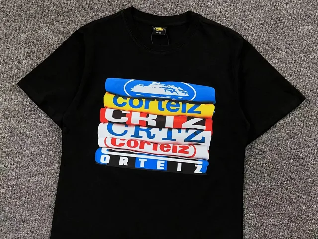 Corteiz T-Shirts Short-Sleeve Graphic Crew-Neck T-Shirt product detail image 7